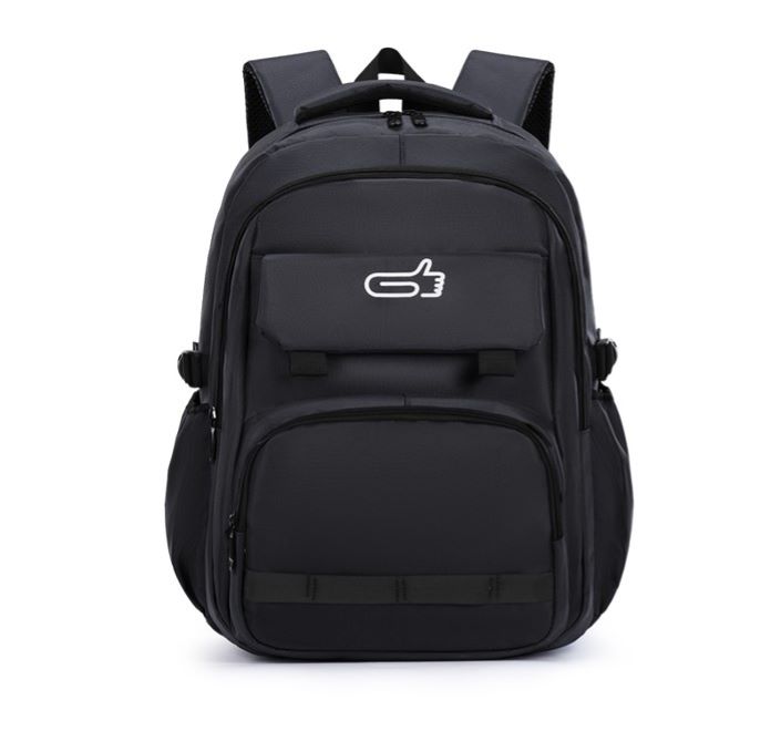 Black Clip-branded professional backpack